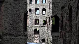 Inside Rochester Castle with all it’s Norman Arches [upl. by Yran]