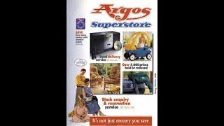 Argos Superstore Catalogue SpringSummer 1998 [upl. by Eillac]