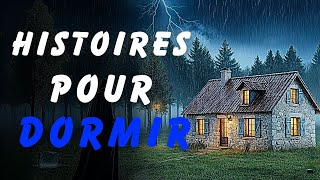 Histoires Vraiment Effrayantes Pour Dormir  Sons de Pluie  Écran Noir  Vol26 [upl. by Yoshio]