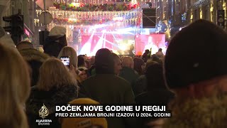 Doček Nove godine u regiji Brojni izazovi u 2024 [upl. by Ihculo]