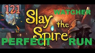 Slay the Spire Watcher perfect run  True ending  Easy Heart kill [upl. by Dara]