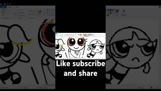 powerpuffgirls cartoon cartoonnetwork nickelodeon foryou shortvideo shorts canva figma [upl. by Eimmak]