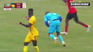 Moçambique vs Guiné Bissau 2  1 Alls Goals Highlights RESUMO [upl. by Analim]