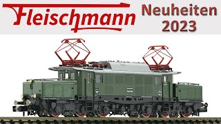 🚂 Fleischmann Modellbahn Neuheiten 2023  Spur N [upl. by Ehtyaf]