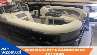 2023 Barletta Cabrio 22UC TriToon Tour SkipperBuds [upl. by Greeson]