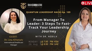 From Manager To Leader 3 Steps To FastTrack Your Leadership Journey [upl. by Tamqrah]