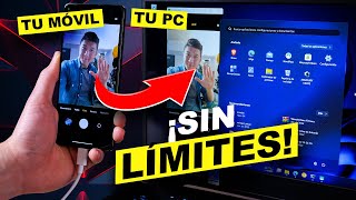 CONECTAR VER y CONTROLAR tu Android desde tu ORDENADOR WindowsMacLinux [upl. by Reaht234]
