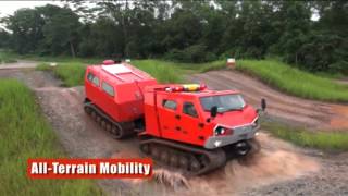 Singapore Technologies Kinetics  ExtremV MultiPurpose Articulated Tracked Vehicle 480p [upl. by Twelve]