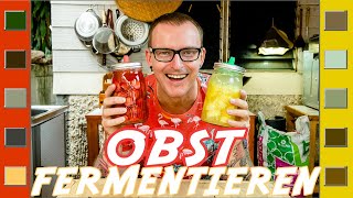 Obst fermentieren mit Milchsäure  Anleitung  Rezept [upl. by Ysnat718]