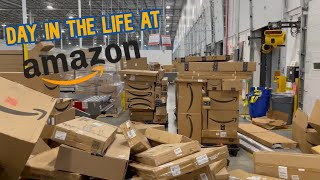 What Its Like Working At An Amazon Sort Center Warehouse INSIDE FOOTAGE [upl. by Nossyla]