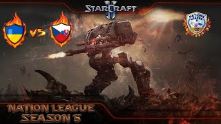 Nation League Season 5 Ukraine vs Czechia  Slovakia Week 1 [upl. by Tenej]