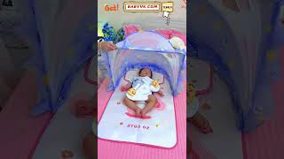 Looking for Mosquito Protection Discover the Foldable Baby Sleeping Mosquito Net baby [upl. by Trinette]