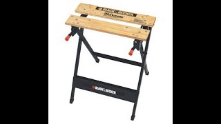 Review Black amp Decker WM125 Workmate 125 350Pound Capacity Portable Work Bench [upl. by Mot]