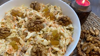 Cabbage salad—سالاد کلم [upl. by Nylatsirhc]