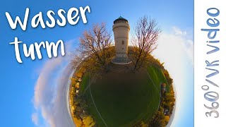 Wasserturm 360°VR  GoPro Max Cinebird Invisible Mount by StanFPV [upl. by Atelahs]