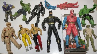 AVENGERS TOYSAction FiguresUnboxingCheap PriceVenomHulkThor SpidermanToys [upl. by Mauer964]