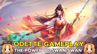 Odette Gameplay  Ang Kapangyarihan ng Auspicious Charm Skin The Power of Swan Swan [upl. by Nebeur]