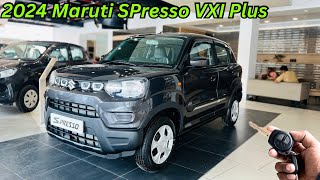 2024 Maruti Suzuki Spresso VXI Plus Full Review 😍 Price amp Features 🔥 Better Than Alto [upl. by Nodla]