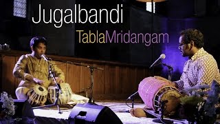 Jugalbandi tabla  mridangam  Shahbaz Hussain Pirashanna Thevarajah [upl. by Holmes]