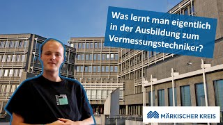 Nach der Schule Vermessungstechniker werden Was ist das eigentlich für eine Ausbildung [upl. by Adina]