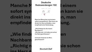 Deutsche Redewendungen 102 deutsch sprache lerne [upl. by Koressa]