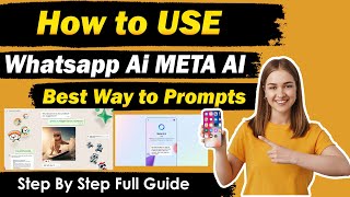 How to use Whatsapp Ai  How to Prompt Meta Ai  Whatsapp Ai Best Prompts  meta ai whatsapp [upl. by Bendix]