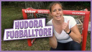 Hudora Fußballtore Expert 120 cm kicker Edition Aufbau [upl. by Adam]