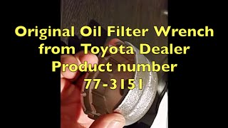 Original oil filter wrench  645mm 38 Drive [upl. by Jermayne745]