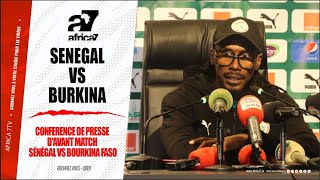 🛑 Direct Conference de presse davant match Sénégal vs Bourkina Faso [upl. by Sualkin]