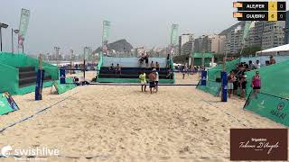 Beach tennis Makai  Final masculino 40  AlessandroFernando x Guilherme x Bruni ALEFER VS GUI [upl. by Dloniger739]