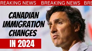 Canadian Immigration Changes in 2024  CIC News [upl. by Barram]