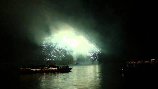 Rhein in Flammen Musikfeuerwerk Oberwesel 1092011 [upl. by Ahsilla774]