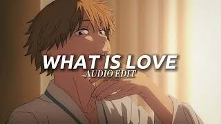 What Is Love  7”Mix • Haddaway audio edit [upl. by Tulley]