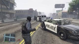 GTA V Director ModeNoose Agent vs LSPD [upl. by Chick973]