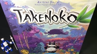 Takenoko Board Game  How To Play With a Review [upl. by Amehsyt]