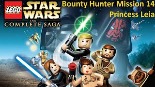 LEGO Star Wars The Complete Saga  Princess Leia  Bounty Hunter Mission 14 [upl. by Sarene458]