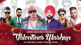 Valentine Mashup  Romantic Mashup Of 2020  DJ Marcelo  Sunix Thakor  Latest Punjabi Songs 2020 [upl. by Enelad642]