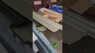 Fascia Capping  Banishing Oil Canning 🛠️🔗 diy homeimprovement metalfabricator howto [upl. by Nahrut]