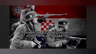 Ustaška se vojska dize  Marching Song of the croatian revolutionary Organization slowed [upl. by Akimad]