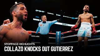 WOW  Oscar Collazo vs Reyneris Gutierrez  Knockout [upl. by Clarkin760]