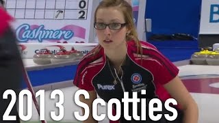 Jones MB vs Homan ON 2013 Scotties Tournament of Hearts [upl. by Yddet]