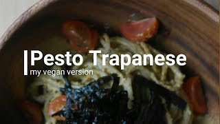 Vegan Pesto Trapanese Style Pasta [upl. by Callista]