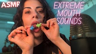 Extreme Mouth Sounds ASMR  Fluttering amp Nibbling on Mini Unicorns [upl. by Thomajan]