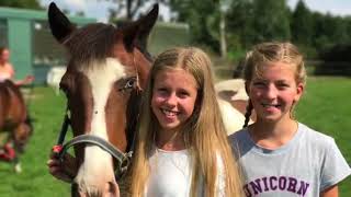 Ponykamp 2017 bij Ruitersportcentrum EEPM  week 1 dag 2 [upl. by Yelsnia]