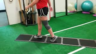 Toe Walk Heel Walk Gait Training Balance Foot and Ankle Strength Mobility [upl. by Nrehtac]