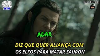 A VERDADEIRA FACE DE ADAR APARECE DIANTE DE GALADRIEL [upl. by Rosalee]