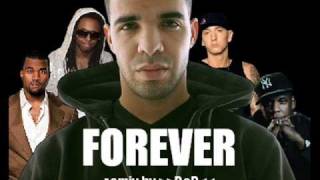 Drake ft Kanye West Lil Wayne Eminem amp JayZ  Forever remix [upl. by Kneeland]