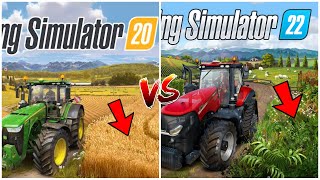 Fs 20 vs Fs 23 Comparison harvester farming Live GAMEPLAY farming livestream live [upl. by Carlson]