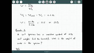 Soil Moisture Content with Examples [upl. by Yvette]