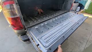 First Gen Tundra Mod GoGear Tailgate EasyLift Review  makes lifting tailgate effortless under 30 [upl. by Dymoke]